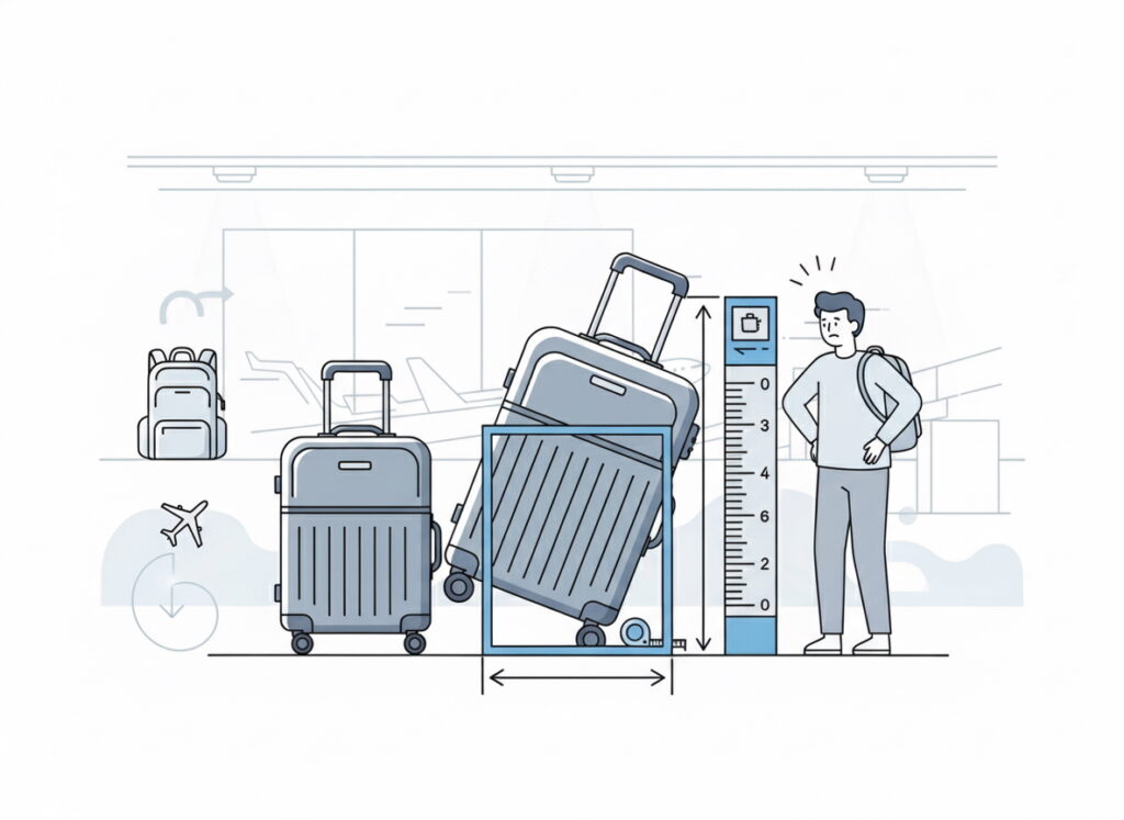 Boete voor te grote handbagage_ wat zijn de kosten en hoe voorkom je ze_