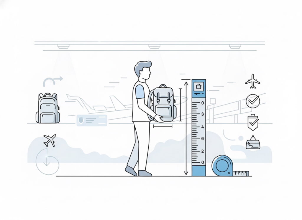 Hoe vind je een betaalbare handbagage rugzak die voldoet aan afmetingen_